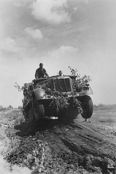 German truck on the Eastern Front, 1942