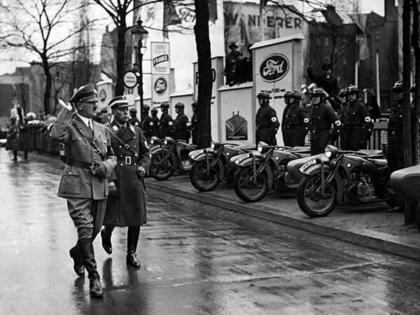 Adolf Hitler with Adolf HÅhnlein, 1935
