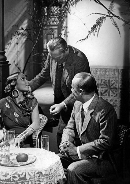 Brigitte Horney, Karl Ludwig Diehl und Paul Wegener, 1934