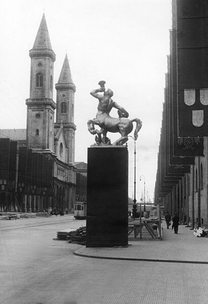 Ludwigstraße in München am 15.07.1937