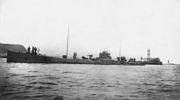 German submarine U-35 in Cartagena, 1916