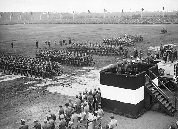Parade of the Reichswehr in Nuremberg, 1934
