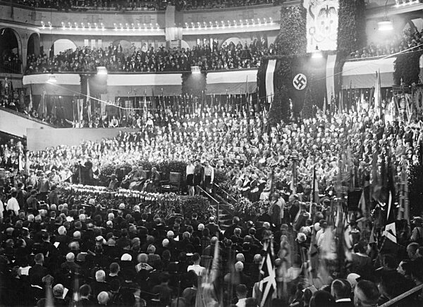 Event of the Catholic Action in the Sport Palace, 1934
