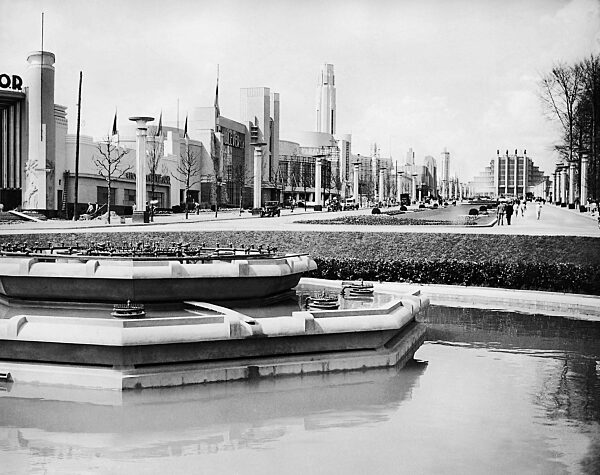 Site of the World Exhibition in Brussels, 1935