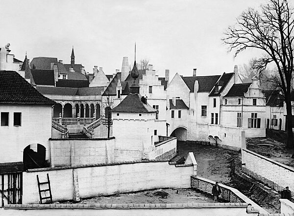 Reconstructed Old Town on the occasion of the World Exhibition in Brussels, 1935