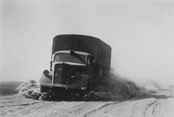 German truck on the Eastern Front, 1942