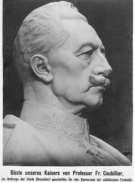 Bust of Emperor William II, 1918