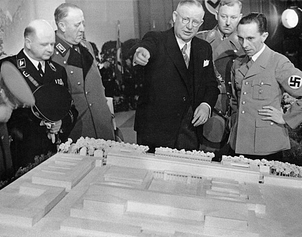 Joseph Goebbels, Viktor Lutze, Ludwig Klitzsch, Loeffelholz, Lehnich, 1938