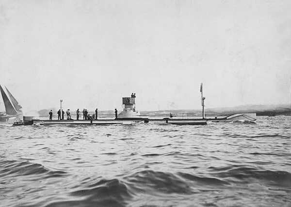 German submarine U 1, 1914