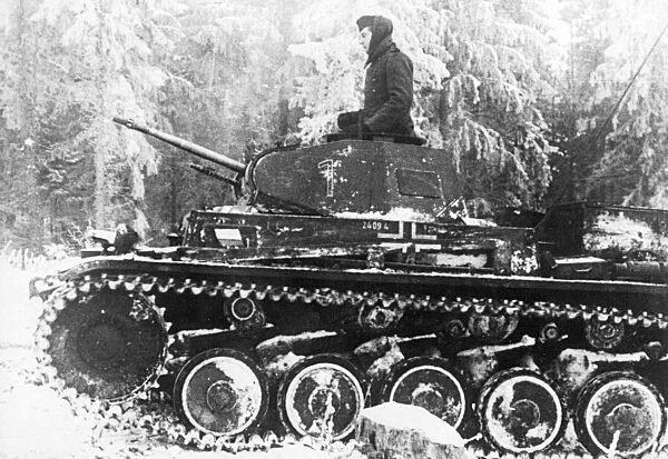 German tank II on the Eastern Front, 1941