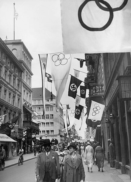 Friedrich Street in Berlin, 1936