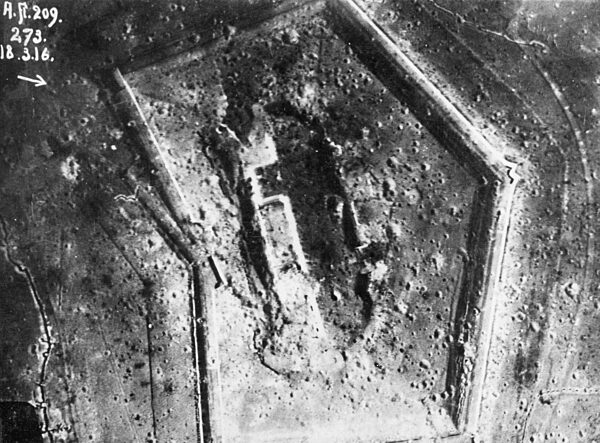 Fort Douaumont bei Verdun, 1916