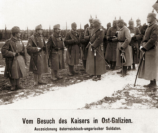 Wilhelm II in East-Galicia, 1915