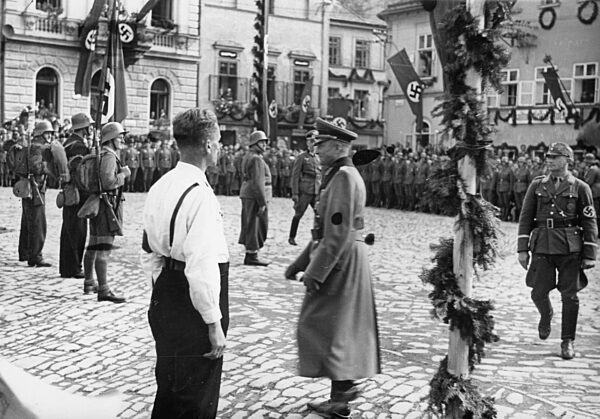 Occupation of the Sudetenland in Czechoslovakia, 1938