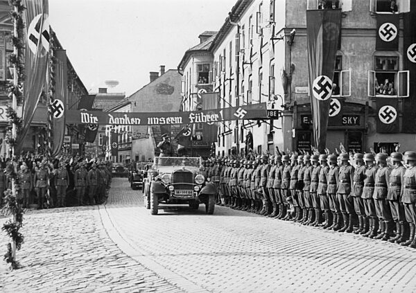 Occupation of the Sudetenland in Czechoslovakia, 1938