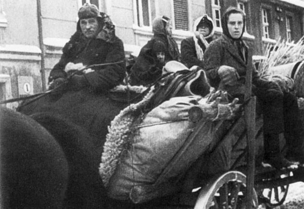 Deutsche Flüchtlinge aus den ehemaligen Ostgebieten, 1945