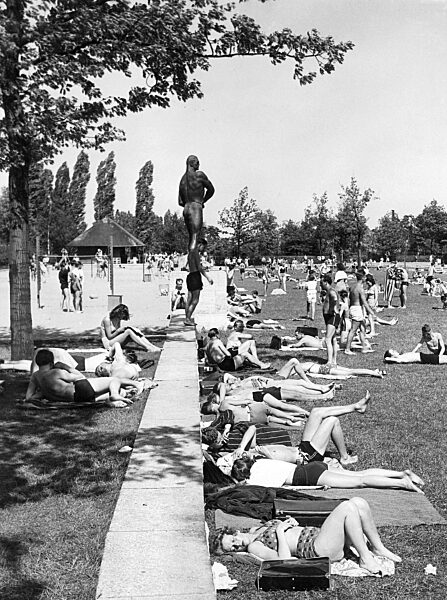 Sonnenbaden in B