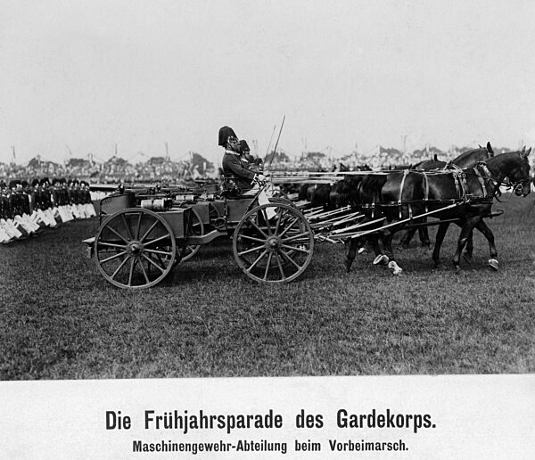 Frühjahrsparade des Gardekorps, 1912