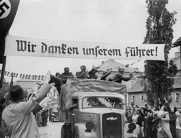Occupation of the Sudetenland in Czechoslovakia, 1938