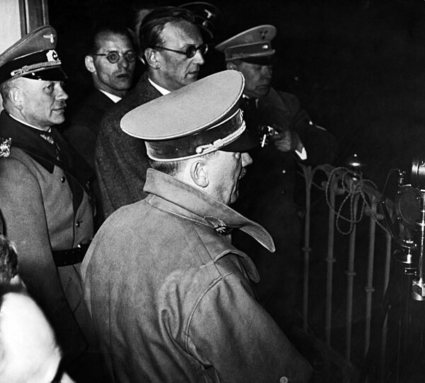 Adolf Hitler in Linz, 1938