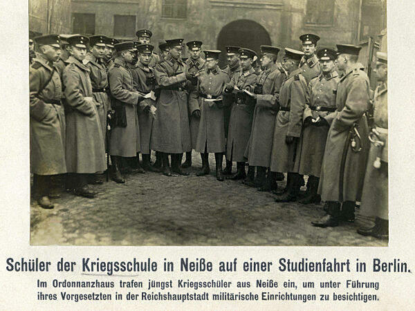 Student of the military school Neisse in Berlin, 1914