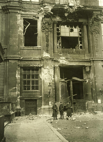Portal IV des Stadtschlosses in Berlin, 1918