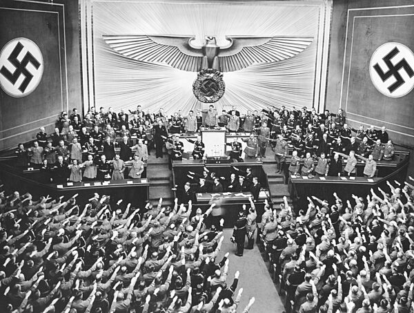 Reichstagssitzung in der Berliner Krolloper, 1939