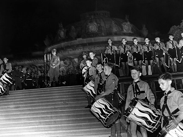 Jungvolk members at the Gautag of the Mark Brandenburg, 1939