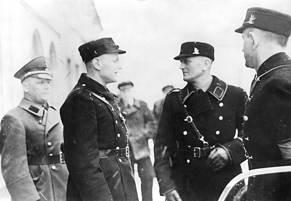 Ernst Neumann and Memel German Security Service (Memeldeutsche Ordnungsdienst), 1939