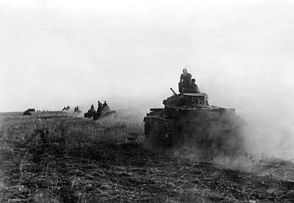 German soldiers in the forefield of Stalingrad, 1942