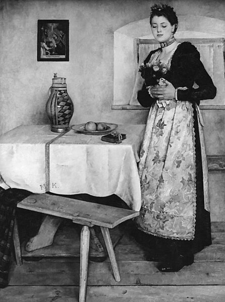 The "Bauernbraut" (Peasant Bride) by Sepp Hilz, 1940