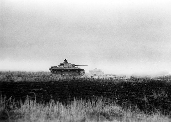 Panzer III in front of Stalingrad, 1942