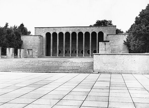 Ehrenhalle (Hall of Honor) of the Luitpold Arena on the Nazi Party Rally Grounds, 1939