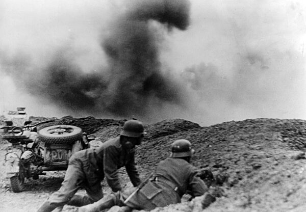 German motorized infantry on the Donetsk front, May 1942