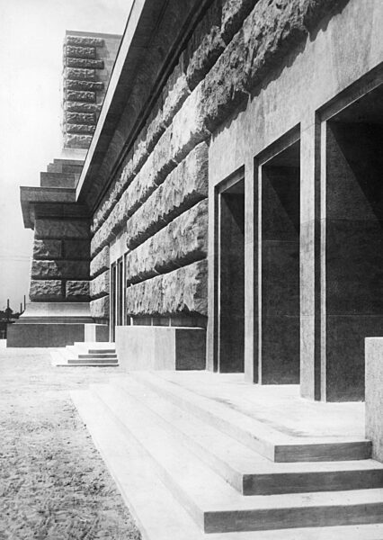 Model construction of the German Stadium on the Reich Party Rally Grounds, 1939