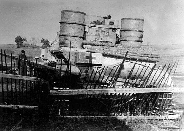 German tank at Kharkov-Izium, May 1942