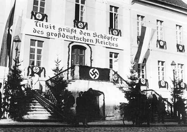 Tilsit celebrating the integration of the Klaipeda Region, 1939