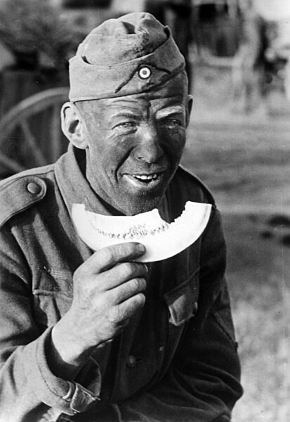German soldier in the Don Steppe, 1942