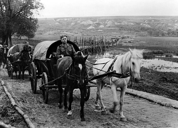 Supplies for the southern sector of the Eastern Front, June 1942