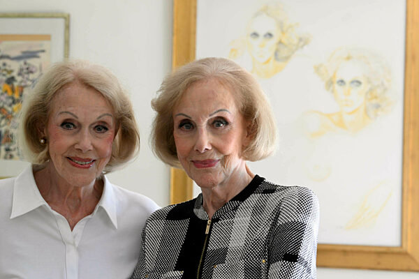 Alice Kessler und Ellen Kessler in Grünwald, 2025