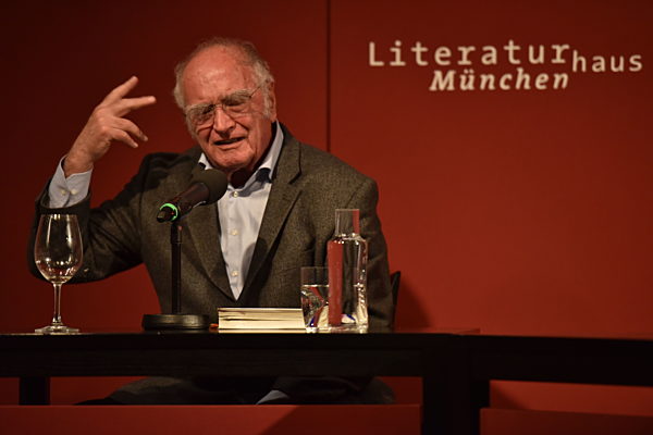 Martin Walser im Literaturhaus München, 2016