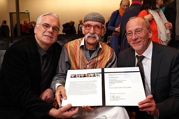 Ali Mitgutsch erhält Ernst-Hofricher-Preis, 2016