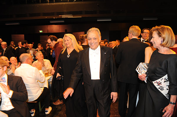 Zubin Mehta bei Premiere der Oper "Maskenball" in München, 2016