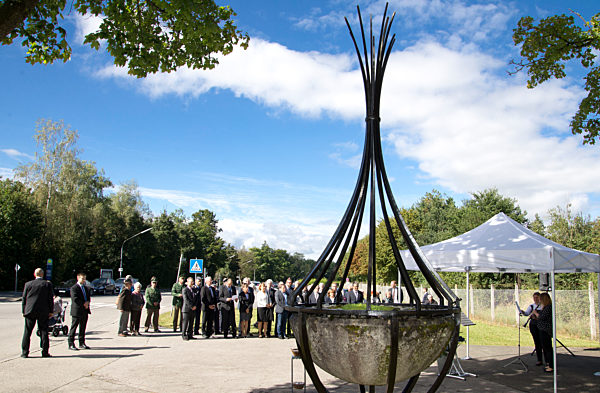 Denkmal für die Opfer des Olympia-Attentats in München, 2017