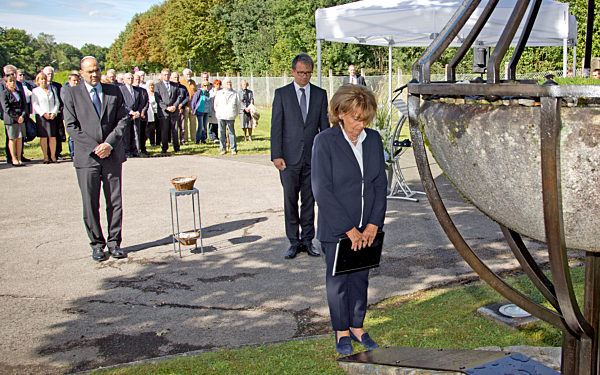 Denkmal für die Opfer des Olympia-Attentats in München, 2017