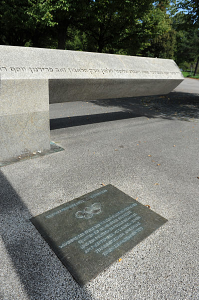 Mahnmal im Münchner Olympiapark, 2017
