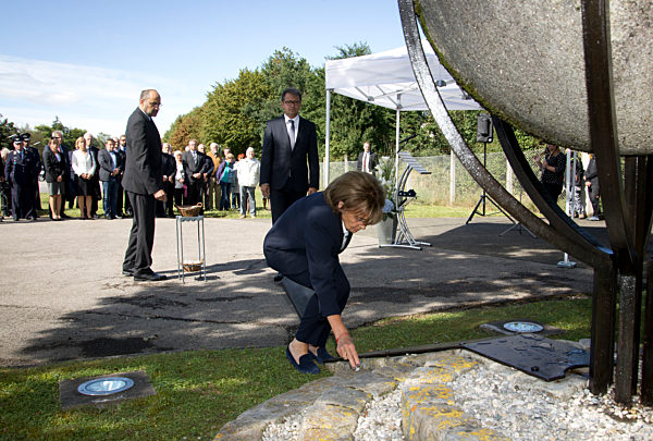 Denkmal für die Opfer des Olympia-Attentats in München, 2017