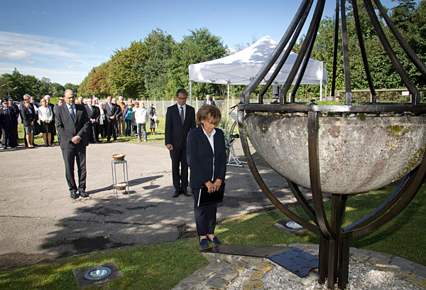 Denkmal für die Opfer des Olympia-Attentats in München, 2017