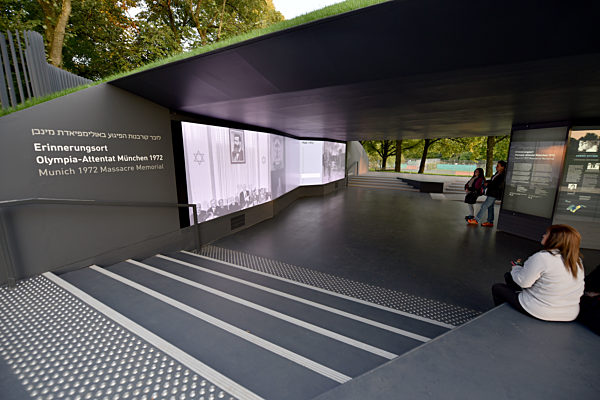 Erinnerungsort für Opfer des Olympia-Attentats in München, 2017
