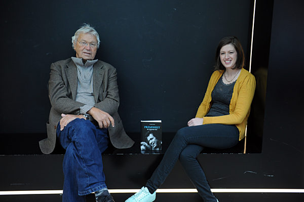 Gerhard Polt und Claudia Pichler in München, 2017